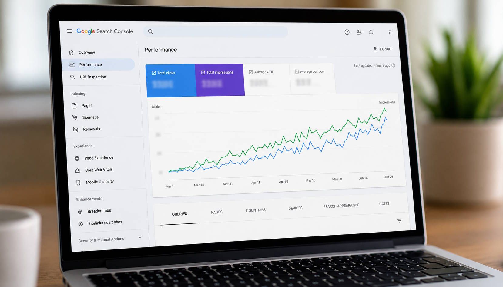 SEO-ready website structure